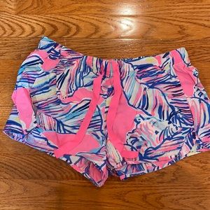 Lilly Pulitzer 3” PJ Shorts Tiki Pink Cabana